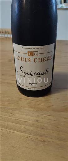 Rhônen laakso Määrittelemätön Louis Cheze Syrahvissante 2022