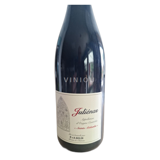 Beaujolais Juliénas P. & A. Gelin Sainte-Colombe Không niên vụ