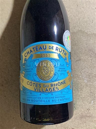 Thung lũng Rhône Côtes-du-rhône-villages Château Ruth 2023