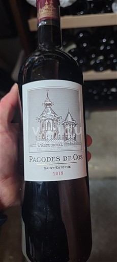 Bordeaux Saint-Estèphe Pagodes de Cos 2018