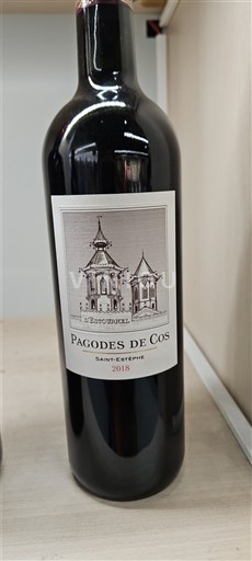 Burdeos Saint-Estèphe Pagodes de Cos 2018