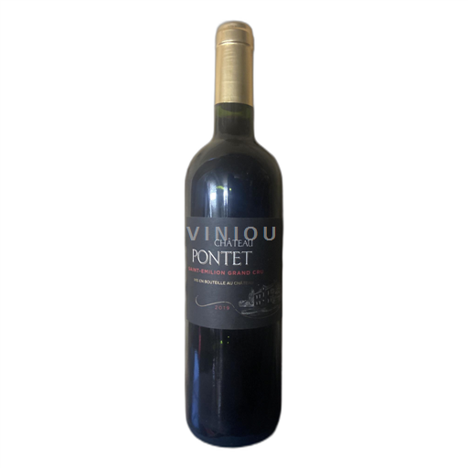 Bordeaux Saint-Émilion Grand Cru Château Pontet 2019