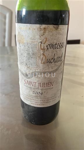 Bordeaux Saint-Julien Comtesse Duchâtel 2004