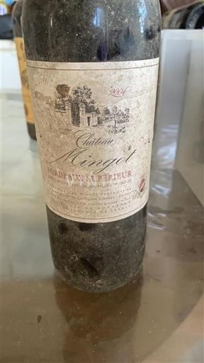 Bordeaux Bordeaux Supérieur Château Mingot 2004