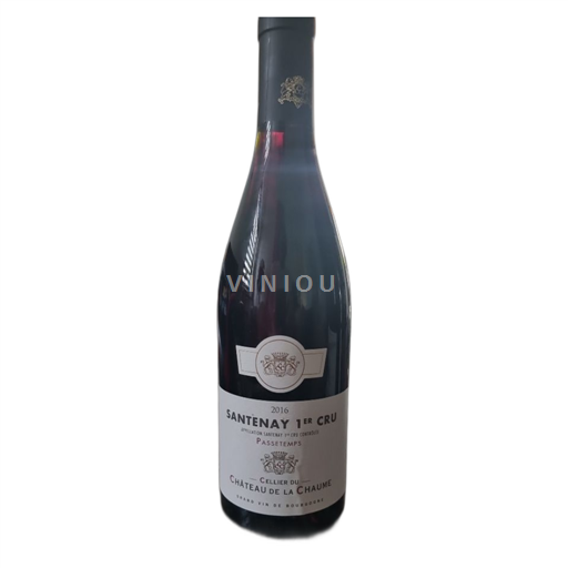 Vin Rouge sec Passetemps Château La Chaume 2016 France Bourgogne Santenay AOC Premier Cru