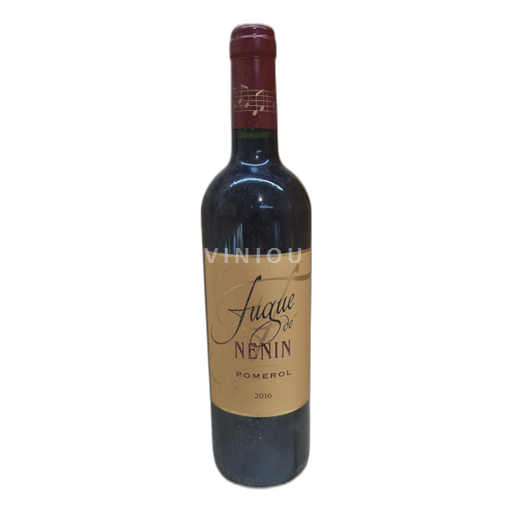 Bordeaux Pomerol Nenin Fugue de Nenin 2016