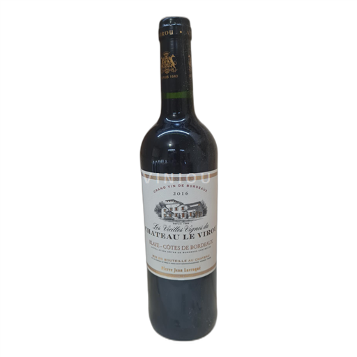 Burdeos Blaye-Côtes de Burdeos Château Le Virou Les Vieilles Vignes 2016