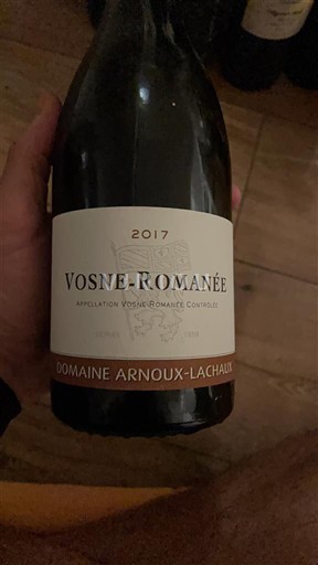 Bourgogne Vosne-Romanée Domaine Arnoux-Lachaux 2017