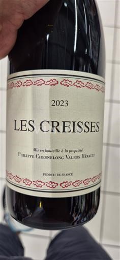 Languedoc a Roussillon Hérault Domaine Les Creisses 2023