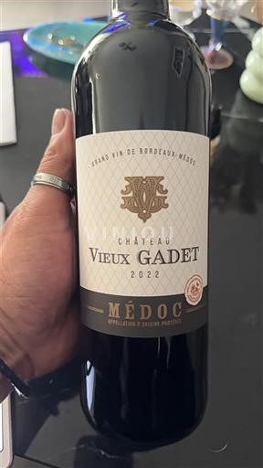 Bordeaux Médoc Château Vieux Gadet 2022