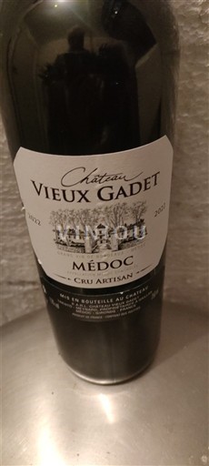 Bordeaux Médoc Château Vieux Gadet 2022