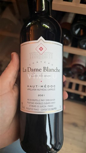 Bordeaux Haut-Médoc Château La Dame Blanche des soeurs 2021