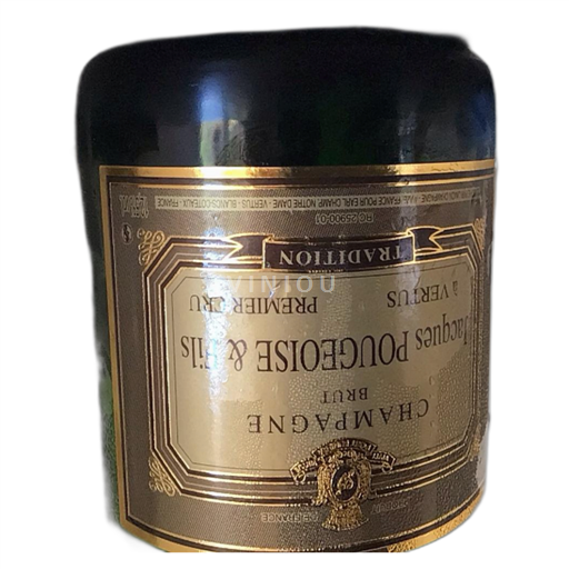 Vin Effervescent Rouge brut Tradition Jacques Pougeoise & Fils Non millésimé France Champagne AOC Premier Cru