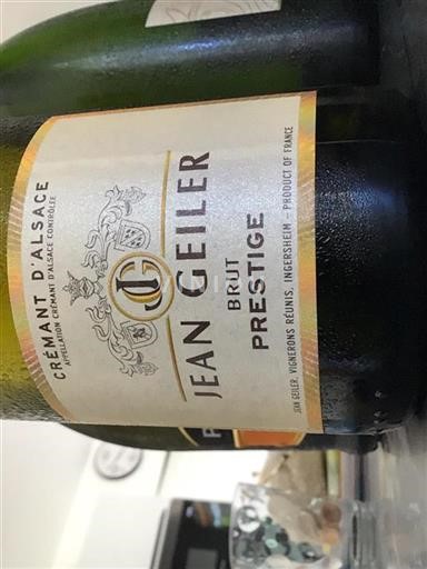 Alsace Crémant d'Alsace Grand Cru Jean Geiler Prestige Icke årgångsbetecknad