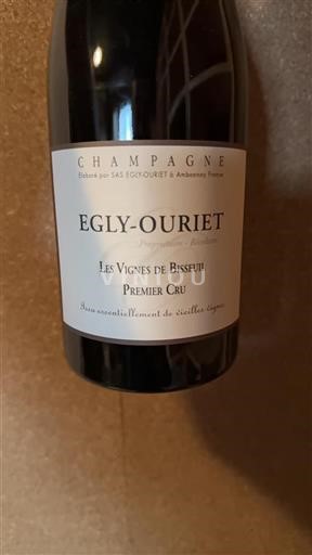 Champaña Champán Egly-Ouriet Les Vignes de Bisseuil 2019