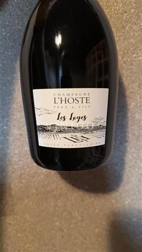 Vin Effervescent Rouge brut Les Loges L'Hoste Père & Fils Non millésimé France Champagne AOC