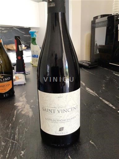 Údolí Rhôny Côtes-du-Rhône-villages Frigoulas Saint Vincent 2017