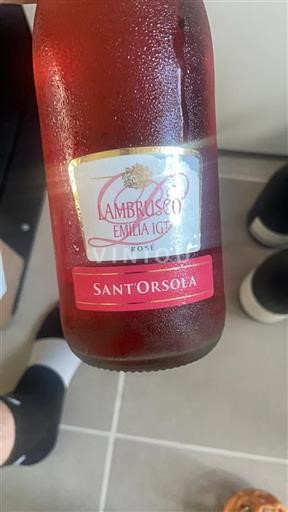 Emilia-Romaña Lambrusco Sant'Orsola Emilia IGT Sin añada