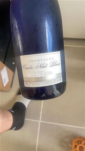 Champaña Champán D. Poret & Fils Nuit Bleue Sin añada
