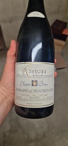 Rhônedalen Rasteau Domaine Beaurenard Les Argiles Bleues 2009