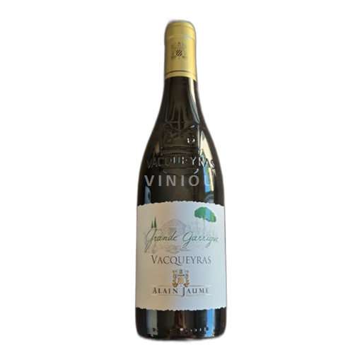 Rhônedalen Vacqueyras Alain Jaume Grande Garrigue Icke årgångsbetecknad