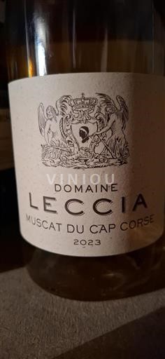 Korsika Muscat du Cap Corse Domaine Leccia Muscat du Cap Corse 2023