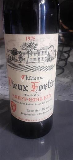 Bordeaux Saint-Émilion Grand Cru Château Vieux Fortin 1975