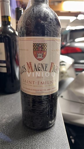 Bordeaux Saint-Émilion Clos Magne Figeac 2016