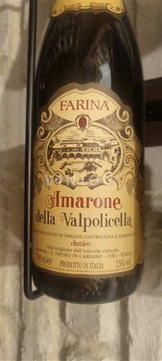 Vénétie Amarone della Valpolicella Farina Classico 2021