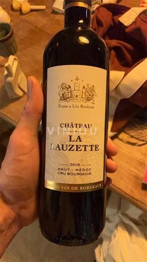 Bordeaux Haut-Médoc Cru Bourgeois Château La Lauzette 2018