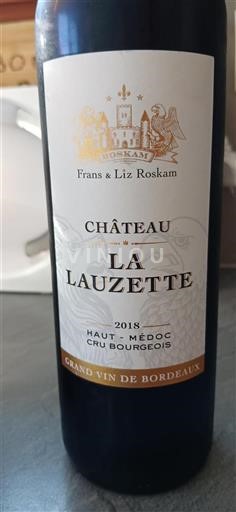 Burdeos Haut-Médoc Cru Bourgeois Château La Lauzette 2018