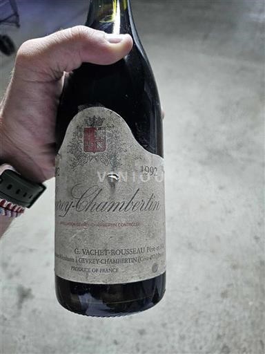Borgonha Gevrey-chambertin G. Vachet Rousseau 1992