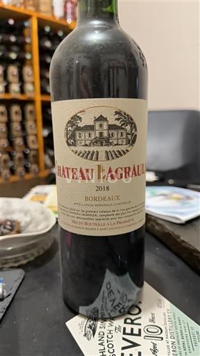 Bordeaux Château L’Agraula 2018