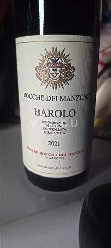 Piedmont Barolo Rocche dei Manzoni di Valentino 2021