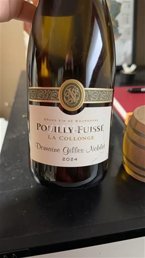 Burgundija Pouilly-fuissé Domaine Gilles Noblet La Collonge 2024