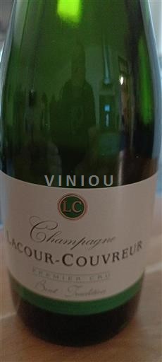 Champaña Champán Lacour-Couvreur Premier Cru Brut Tradition Sin añada