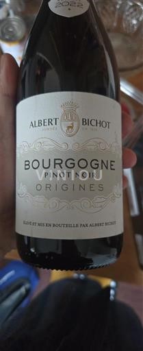 Burgundy Albert Bichot Origines 2022