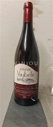 Rhônedalen Côtes du Rhône Domaine Vaubelle 2020