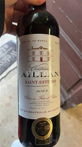 Bordeaux Saint-Estèphe Château Aillan 2022