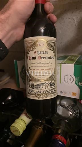 Bordeaux Saint-Émilion Grand Cru Grand Cru Château Haut Peyroutas 2018