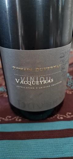 Rhônetal Vacqueyras Domaine Duvernay 2018