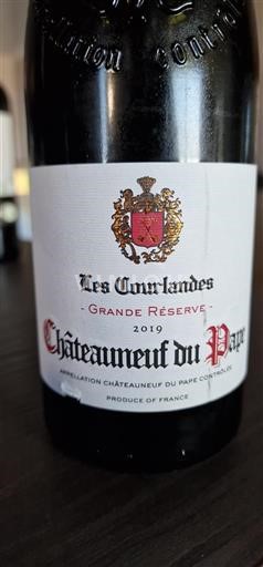Rhône-dalen Châteauneuf-du-Pape Les Courlandes Grande Réserve 2019