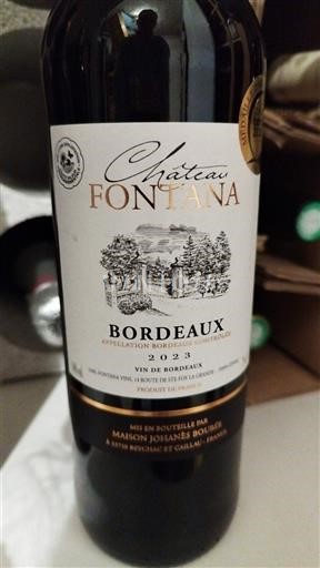 Bordeaux Château Fontana 2023