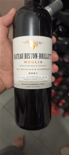 Bordeaux Ospecificerad Cru Bourgeois Supérieur Château Biston-Brillette 2021