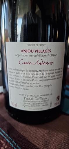 Loire Valley Anjou Villages Pascal Cailleau Andécaves 2022