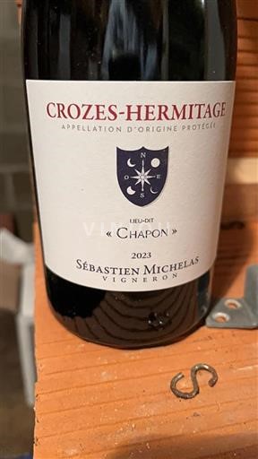Valle del Rodano Crozes-Hermitage Sébastien Michelas Chapon 2023