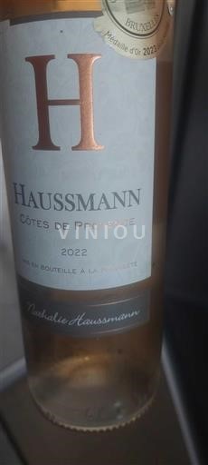 Provansa Côtes-de-Provence Haussmann Nathalie Haussmann 2022