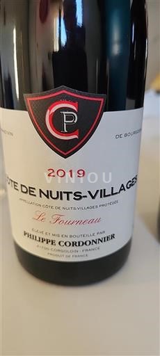 Burgund Côte de Nuits Villages Philippe Cordonnier Le Fourneau 2019