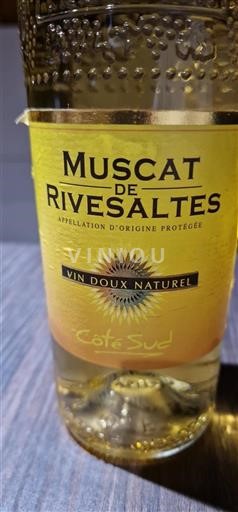 Roussillon Muscat de Rivesaltes Côté Sud Không niên vụ