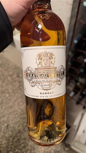 Bordeaux Barsac Château Coutet 2019